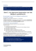Samenvatting België voor Beginners - wegwijs in het Belgisch labyrint, ISBN: 9789057513633  Grondwettelijk Recht (31RPR3210)