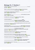 Biology QUESTIONS AND ANSWERS  2024