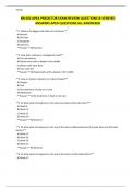 NR 603 APEA PREDICTOR EXAM REVIEW QUESTIONS & VERIFIED ANSWERS APEA QUESTIONS ALL ANSWERED