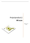 HR-scan (projectproduct 2)- Blok 1 - HRM