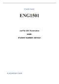 ENG1501 EXAM ANSWERS FOR THE POEM CONVERSATIONS AND ESSAY ABOUT SMALL THINGS