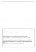 RELIAS PEDIATRIC Exam 1&colon; 100&percnt; GRADED A&plus; Questions and Answers