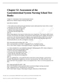 NURS 6603 Chapter 52 Assessment of the Gastrointestinal System TEST BANK