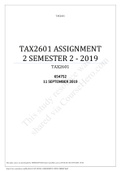 TAX 2602 ASSIGNMENT 2