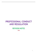 PROFESSIONAL CONDUCT AND REGULATION:LATEST,COMPLETE GUIDE