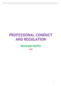PROFESSIONAL CONDUCT AND REGULATION&colon;LATEST&comma;COMPLETE GUIDE
