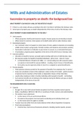 Wills and Administration of Estates&colon; LATEST&comma;COMPLETE GUIDE