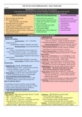 NSG 307 - Exam 3 Study Guide.
