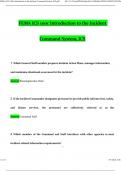 FEMA ICS 100c Introduction to the Incident Command System&comma; ICS 2024 Updated Questions and Verified Answers&comma; 100&percnt; Guarantee Pass