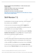 BUSI 201 Assignment 10 Excel 2016 Skill Review 7.1 answers complete solutions