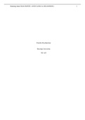 NU 623 Diagnostic and Clinical Reasoning Erectile Dysfunction