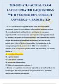 ATLS&comma;PHTLS PRE & POST TEST&comma;  EXAM COMPLETE QUESTIONS AND CORRECT DETAILED ANSWERS WITH RATIONALES &lpar;VERIFIED ANSWERS&rpar; ALREADY GRADED A&plus;