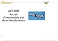 ATPL aerodynamics summary study guide