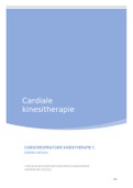 Samenvatting cardiale kinesitherapie (CRK 1)