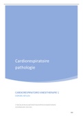 Samenvatting cardiorespiratoire pathologie (CRK 1)