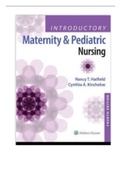 Introductory Maternity and Pediatric Nursing 4th Edition Hatfield Test Bank complete chapters 