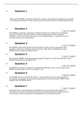 NURS 6630 MIDTERM EXAM 3 Questions and Answers