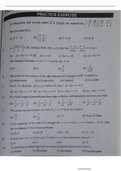 exam quiz of maths 