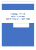  (Inter) Professioneel samenwerken  (LU00026) 