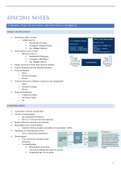 FINC2011 Corporate Finance Notes
