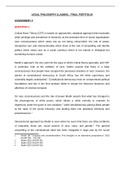 LEGAL PHILOSOPHY &lpar;LJU4801&rpar; - FINAL PORTFOLIO