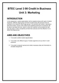 Unit 3: Introduction to Marketing- P5