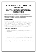Unit 3: Introduction to Marketing- P3, M2
