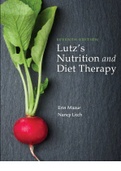 Lutzs Nutrition and Diet Therapy 7th Edition , Erin Mazur  Nancy Linch