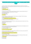 NURS 190 PA FINAL Exam 2021 - Latest - Already graded A&lpar;Real Exam&rpar;