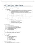 NSG 3047 - OB Final Exam Study Guide &lpar;2&rpar; &vert; Download To Score A