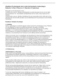 Samenvatting: handboek psychologische interventies bij somatische klachten (H2H3H4)