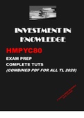 HMPYC80 EXAM COMPLETE TUTS COMBINED PDF OF ALL TUTORIAL LETTERS 2020