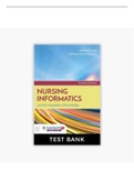 NURSING INFORMATICS AND THE FOUNDATION OF KNOWLEDGE 4TH EDITION MCGONIGLE TEST BANK COMPLETE CHAPTERS 1 - 26