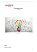 OE151b: Innovation (Business Studies jaar 4 Marketing)