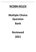 NCSBN-NCLEX Question Bank-Latest Reviewed for 2021-2022&period;