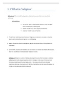 RST1501 Summary Notes Study Unit 1
