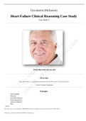 {SOLVED} Heart Failure Clinical Reasoning Case Study- Carlos Boccerini,68 yrs old