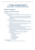 NUR 2349 - Exam 3 Study Guide.(Professional Nursing I)