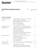 ATI RN Pharmacology Practice A Flashcards | Quizlet