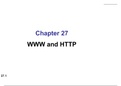WWW & HTTP