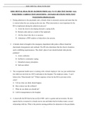 HESI MENTAL HEALTH RN RANDOM FROM ALL V1-V3 2020 TEST BANKS (ALL TOGETHER- VARIOUS TEST QUESTIONS – 38 PAGES OF STUDY NOTE TEST QUESTIONS FROM EXAM)