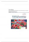 TEST BANK For Davis Advantage for Pathophysiology Introductory Concepts and Clinical Perspectives 3rd Edition &lpar; Theresa Capriotti&comma; 2024&rpar; Newest Edition 2024 update