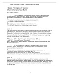  Basic Principles of Cancer Chemotherapy Test Bank &lpar;newest&rpar;