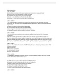 Exam &lpar;elaborations&rpar; Medsurg hesi 