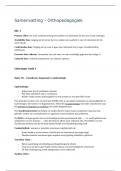 Samenvatting voor vak Orthopedagogiek 2&period;4 