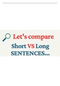 Varying Sentence Lengths &vert; Short VS Long sentences ~ GCSE English 