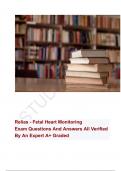 BKAT Med-Surg Comprehensive Exam Questions And Answers All Verified By An Expert A&plus; Graded 