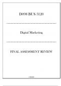 &lpar;WGU D098&rpar; BUS 3120 Business Management Tasks - FA Review 20242025