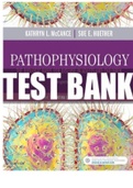 PATHOPHYSIOLOGY 8TH EDITION MCCANCE TEST BANK | 50 Chapters of Answers & Explanations