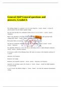 General A&P General questions and answers&comma; Graded A